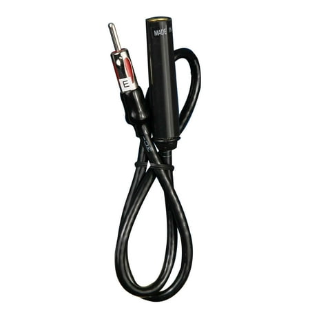 Metra 44-EC18 - Antenna Extension Cable, 18 Inch, Black