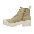 thumbnail image 3 of Palladium Womens Pallabase Round Toe Platform Zippered  Ankle Boots, 3 of 5