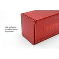 thumbnail image 4 of Titan en Satin Rouge Uni Box Gods Protecteur de Boîtier de Deck Premium Haute Résistance, 4 of 7
