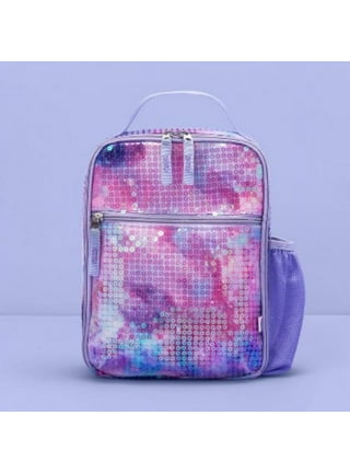 More Than Magic™ 3-Pocket Holographic Quilted Heart Zipper Pencil Pouch