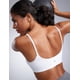 thumbnail image 4 of Sujetador deportivo CRZ YOGA Butterbreeze con cuello redondo para mujer, blanco, talla M, 4 of 5