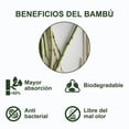 thumbnail image 3 of Calcetines invisibles para hombre SOKKOS 6 pares de bambú, 3 of 3