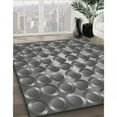 thumbnail image 2 of Ahgly Company Indoor Rectangle Patterned Dark Gray Novelty Area Rugs, 8' x 10', 2 of 6