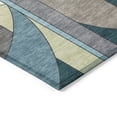 thumbnail image 3 of Addison Rugs Chantille Indoor/Outdoor Transitional Modern Teal Machine Washable Rectangle Rug, 8' x 10', 3 of 8