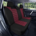 thumbnail image 3 of FH Group Juego Completo de Fundas para Asientos de Auto Malla de Aire 3D - Fundas para Asientos de Auto de Ajuste Universal Fundas para Asientos con Respaldo Bajo Compatible con Bolsas de Aire Asiento, 3 of 5