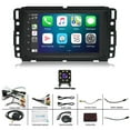 thumbnail image 3 of iSpchen Car Stereo Radio for Chevy Chevrolet Silverado SSR Tahoe 2005-2014,GMC Siera Yukon 2007-2014,Hummer H2 2008-2009,Buick Enclave 2008-2012 with Wireless CarPlay Android Auto, 3 of 10