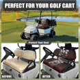 thumbnail image 5 of Aplkyhs Skull Print Universal Golf Cart Seat Covers Golf Cart Breathable Material Fit for Most Club Car, Easy to Install, Golf Cart Front Seat Covers Soft and Comfortable, 5 of 7