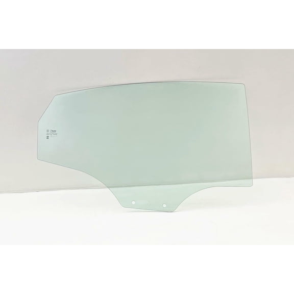 Tempered Passenger Right Side Rear Door Window Door Glass Compatible with Hyundai Accent 4 Door Sedan 2012-2017 Models
