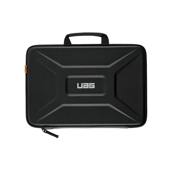UAG Medium Sleeve with Carrying Handle for 11-13" Devices, Compatible with MacBook Air 13", iPad Air 13", iPad Pro 13", Rugged Tactile Grip Weatherproof Laptop/Tablet Sleeve, Black