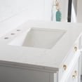thumbnail image 4 of ANGELES HOME 36" Bathroom Vanity with 24" Wall Mounted Mirror Cabinet, Wooden Bathroom Vanity with Sink Set, Freestanding Bathroom Furniture for Home Decor and Storage Organization, White, 4 of 7