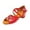 Red, variant on Sopiago Girls Ballroom Shoes Latin Dance Shoe Satin Salsa Low Heel Practice Dance Shoes Red,2.5 (Little Kid/Big Kid)