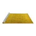 thumbnail image 2 of Ahgly Company Machine Washable Indoor Rectangle Persian Yellow Traditional Area Rugs, 2' x 4', 2 of 4