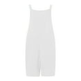 thumbnail image 5 of Giftesty Jumpsuit for Women Clearance,Womens Summer Casual Sleeveless Spaghetti Strap Jumpsuits Loose Stretchy Short Romper with Pockets, 5 of 5