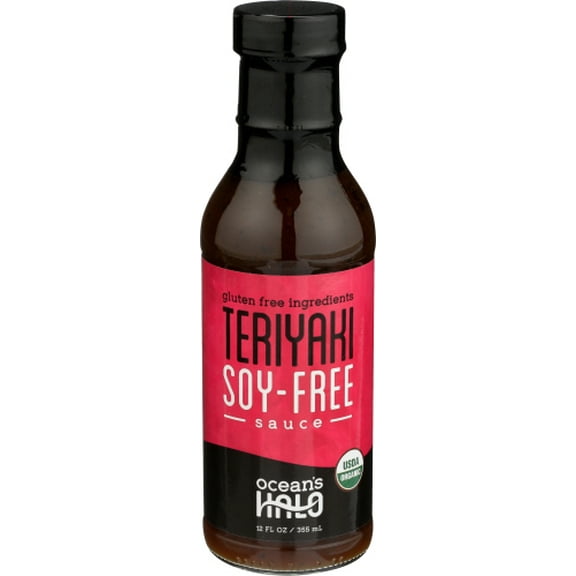 (Pack of 6) Oceans Halo Soy-Free Teriyaki Sauce 12 oz
