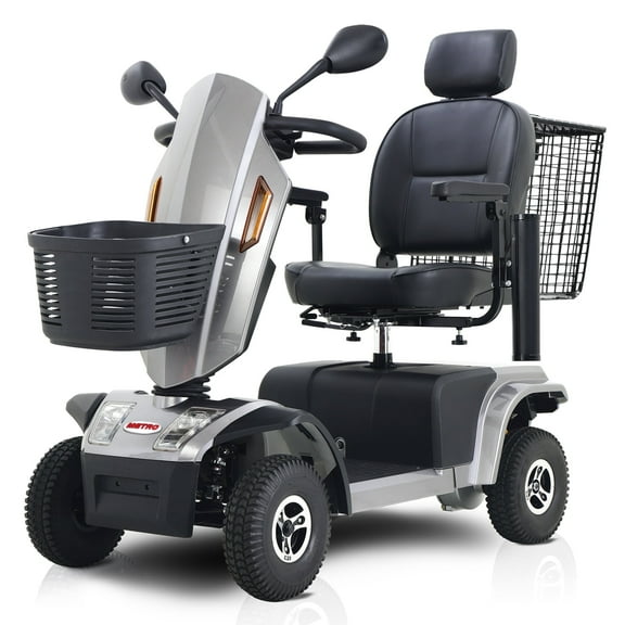 S500-GREY Heavy Duty Mobility Scooter