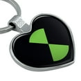 thumbnail image 2 of Ben 10 Logo Keychain Heart Love Metal Key Chain Ring, 2 of 5