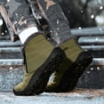 thumbnail image 5 of AUXDIQ Winter Boots Mens Ankle Walking Boots Warm Fur Lined Booties Outdoor Snow Boots, 5 of 5