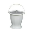thumbnail image 3 of TOOYFUL Chamber Pot, Potty Urinal Bottle with Lid Handle, Bedside Urinal Portable Toilet Urinal Night Jug for Children Home Use White Without, 3 of 10