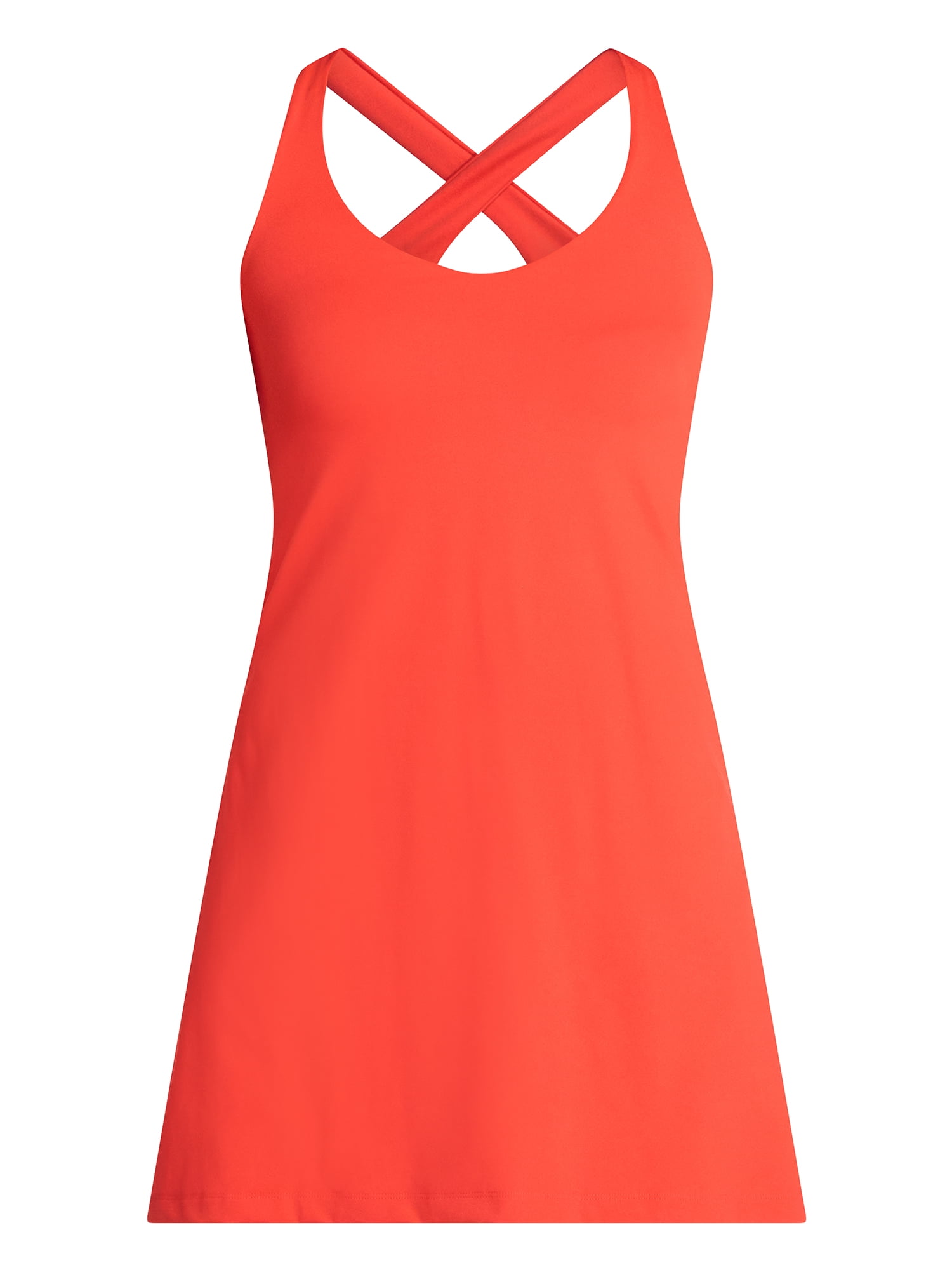 Avia Women's and Women's Plus Active Dress with Built In Bra, Sizes XS-4X