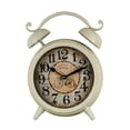 thumbnail image 1 of White Paris Bicycle Alarm Metal Table Clock, 1 of 1