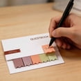 thumbnail image 5 of Gradient Page Markers 8 Color Removable Sticky Note Tabs Cute Page Flags Writable Book Tabs for Home Office Journal Planner, 5 of 8
