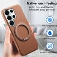 thumbnail image 4 of Funda FOXDOCK para Samsung Galaxy S26 Ultra con soporte 360°, protección avanzada y magnetismo-marrón, 4 of 6