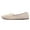 Beige, variant on Obtaom Women's Stylish Pointy Toe Loafer Flat ,Comfortable Pu Leather Ballet Flat, Elegant Work Penny shoes ,Cute Pointed Toe Dress shoes for Ladies (Black PU,US8)