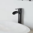 thumbnail image 2 of VIGO Niko Single Handle Single-Hole Bathroom Vessel Faucet in Matte Black, 2 of 13