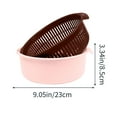 thumbnail image 3 of WZXPWT Large Double Drainage Basket, Food-Grade Plastic Sink Filter Basket, Versatile Vegetable and Fruit Storage Basket Set, 3 of 6