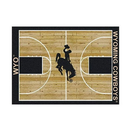 Milliken Ncaa College Home Court Area Rugs - Contemporary 01491 Ncaa College Basketball Sports Novelty