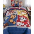thumbnail image 1 of Paw Patrol 4pc Twin Bedding Super Soft Reversible Comforter with Sheets, 1 of 5