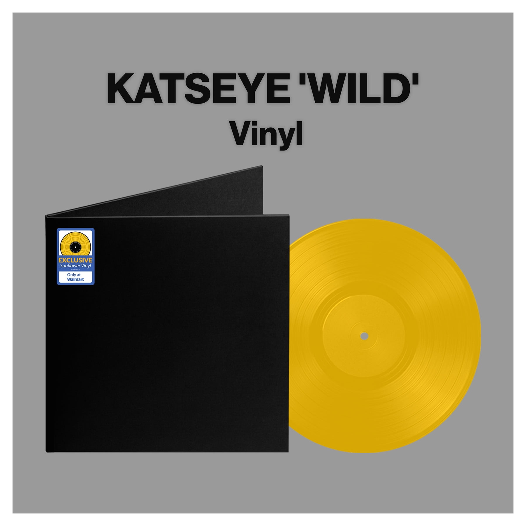 KATSEYE - WILD - Walmart Exclusive Sunflower colored Vinyl