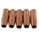 thumbnail image 1 of 5 piezas 15AK Soporte para puntas de soplete de soldadura MIG Boquilla de gas dorada Con seda de cobre 1.2, 1 of 7