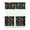 White-129, variant on Celestial Gothic Kitchen Curtains Set 3-Piece Tier and Valance Rod Pocket Star Moon Sky Eclipse Design for Ethereal Aesthetic Kitchen Decor