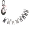 thumbnail image 1 of 8PCS Hook Safety Latch 316 Stainless Steel Multipurpose Towing Receiver Hitch Replacement for Cargo Hoisting, 1 of 7