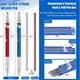 thumbnail image 2 of 2 BolíGrafos de Soldadura con 48 Recargas, LáPices MecáNicos, Marcadores de Soldadura de Metal para Estructura de Soldador de TuberíAs, CarpinteríA, 2 of 7