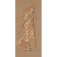 thumbnail image 3 of Elihu Vedder 8x14 Black Modern Framed Museum Art Print Titled - Study for ‘Greek Girls Bathing’ (Recto) (C. 1872), 3 of 5