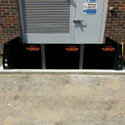 Quick Dams Flood Gate 25-30 Black Sandbags & Flood Guards