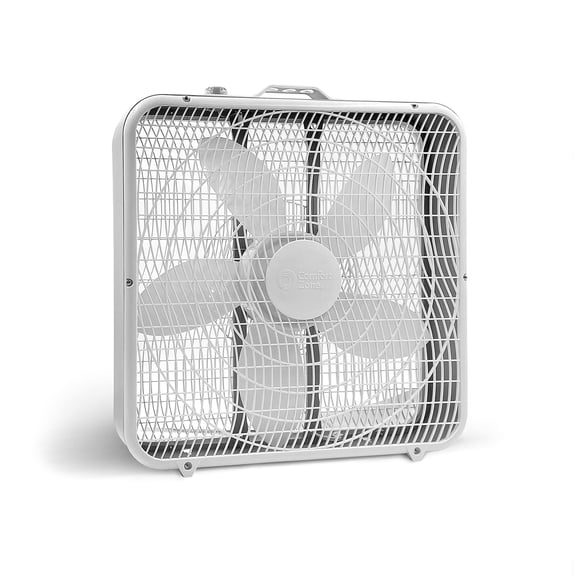 Ventilador de caja Comfort Zone CZ200A, 20 pulgadas, 3 velocidades, flujo de aire de 4,6 m/s