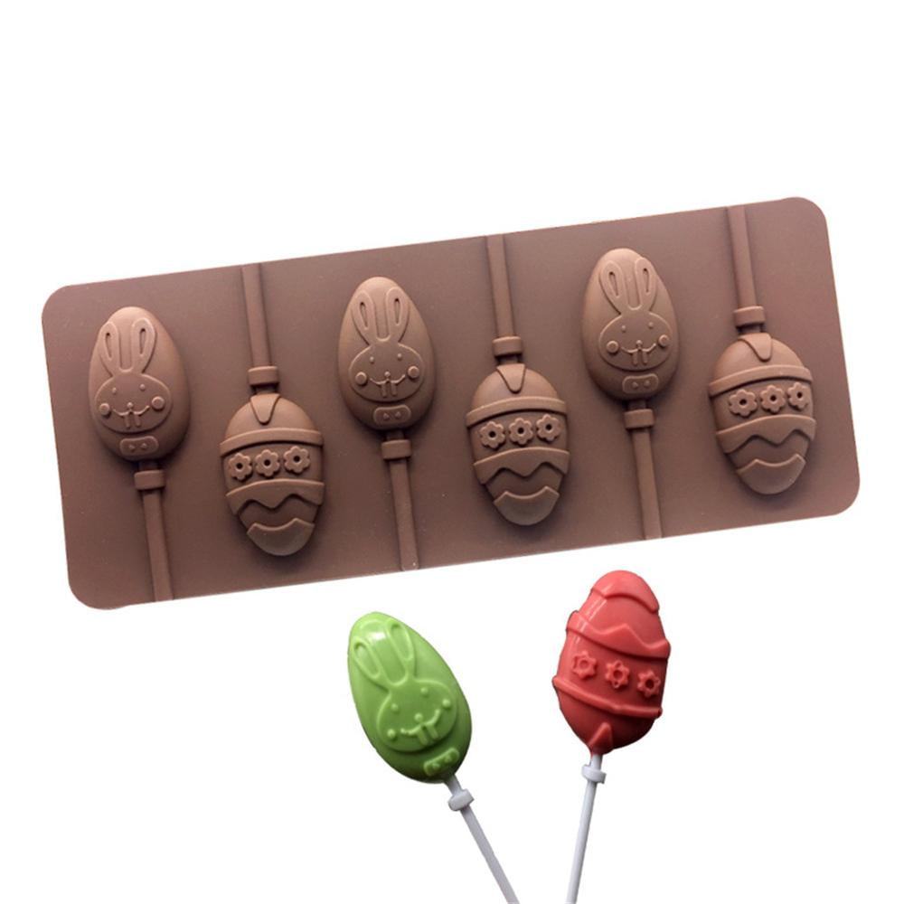 Easter Chocolate Candy Lollipop Mold Set