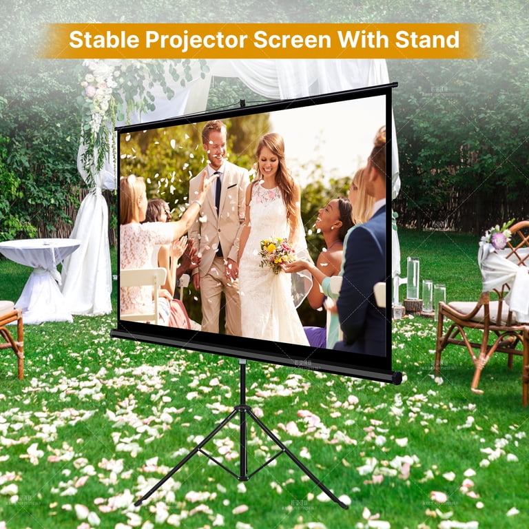 Wedding screen projector | Honestweddingadvice.com