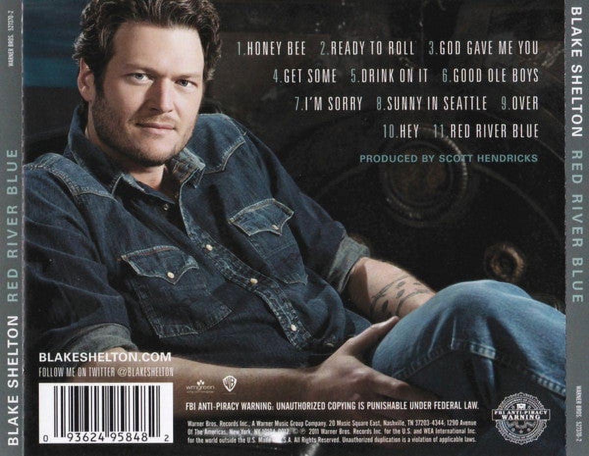 Blake Shelton - Red River Blue - Country - CD - image 2 of 5