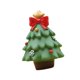 thumbnail image 5 of Estatua navideña de escritorio, adorno creativo, regalo de inauguración de la casa, resina navideña. Árbol de Navidad, 5 of 9