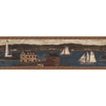 thumbnail image 1 of Bordure de Papier Peint Ellen Stouffer Lighthouse H3189B, 1 of 1