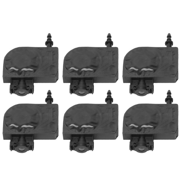 6Pcs Ink Head Damper UV DX5 PP Accessory Set Kit for 4880 7800 7880 9800 9880 PrinterStraight Plug Interface