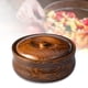 thumbnail image 1 of Cuenco de madera perfecl Ensaladera decorativo reutilizable hecho a mano 20cmx7.5cm, 1 of 8