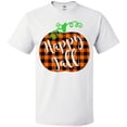 thumbnail image 3 of Inktastic Happy Fall Plaid Pumpkin T-Shirt, 3 of 5