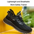 thumbnail image 2 of Comfortable Safety Shoes Mens Mesh Shoes, Womens Waterproof Shoes Work Welding Boots Steel Toe Construction Industrial Insulated Shoe, 2 of 8