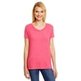 thumbnail image 2 of Hanes Ladies' X-Temp Triblend V-Neck T-Shirt - 42VT, 2 of 4
