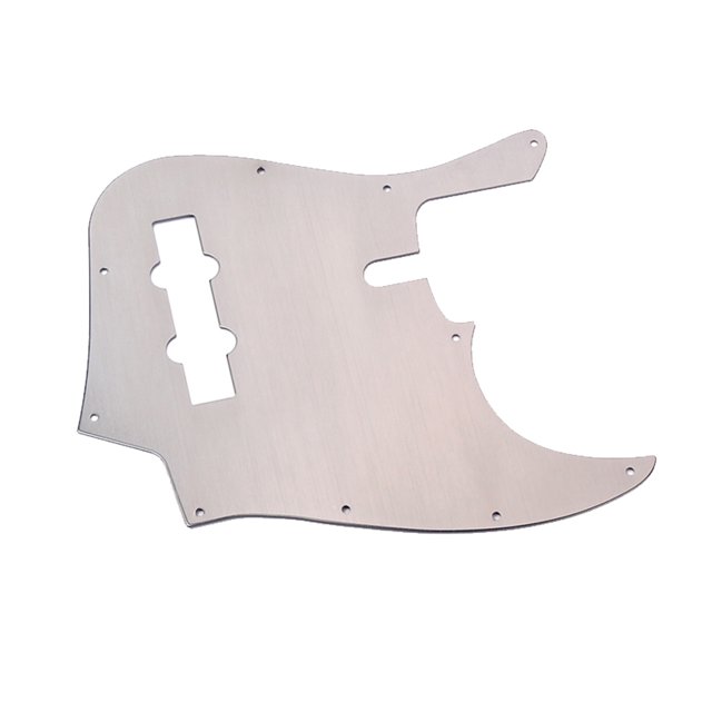 Yuarrent Protector de púas para guitarra, 10 agujeros, 1 capa, estilo Simple, cubierta decorativa de aleación de aluminio, piezas de repuesto bien Accesorios para instrumentos musicales Yuarrent OD028196-00